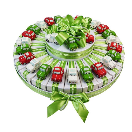 Torta bomboniera fette - torta,