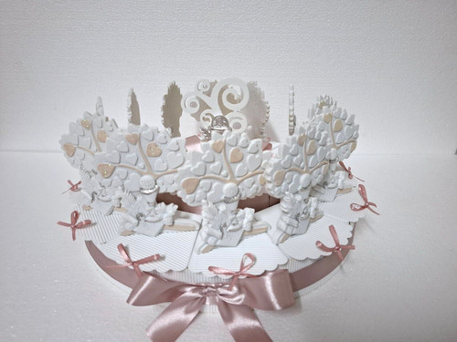Torta fette albero cm 10 - torta,
