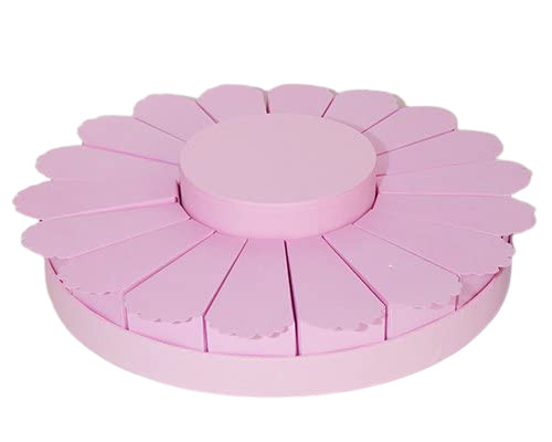 Maxi torta pizzo - , rosa