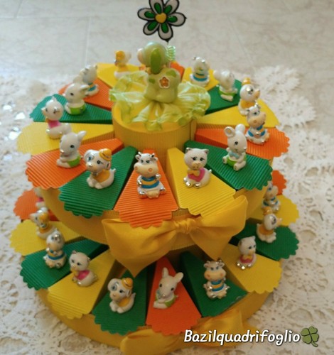 Torta bomboniera battesimo - bomboniera,