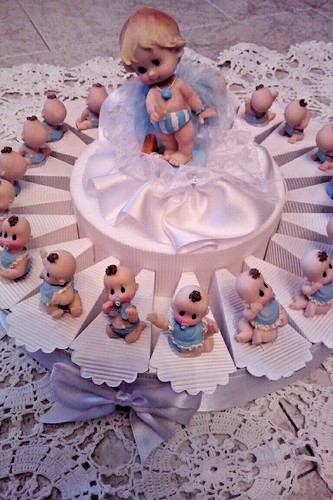 Torta bombomiera battesimo - torta,