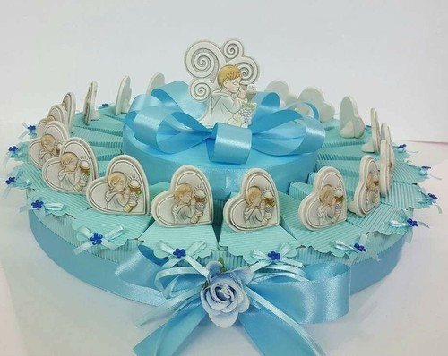 Torta bomboniere cuore - bomboniere, bimbo