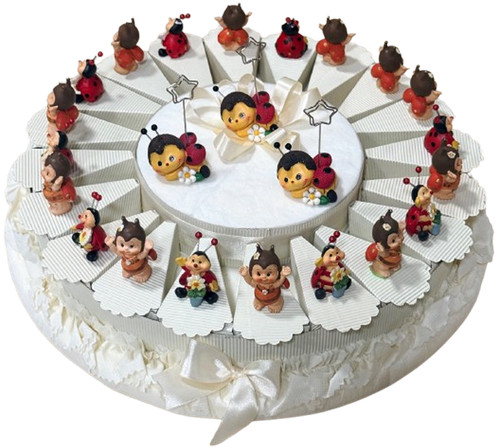 Maxi torta tema - tema, coccinelle