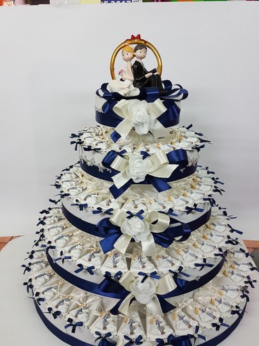 Torta bomboniera sposi su - bomboniera,