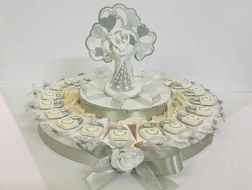 Torta bomboniere nozze argento - bomboniere,